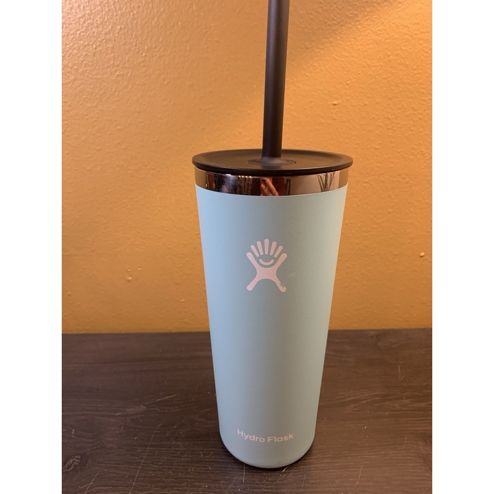 Hydro Flask All Around 22 Ounce Tumbler Lid Top With Straw 22 Ounce Blue